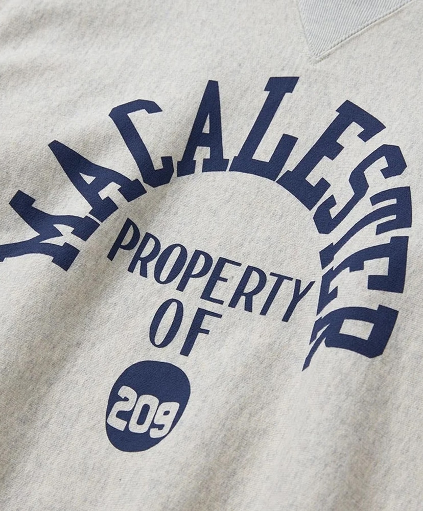 Reverse Weave 1st Patent Model Crewneck Sweatshirt (C3-U037) SilverGray/シルバーグレー L(MEN)