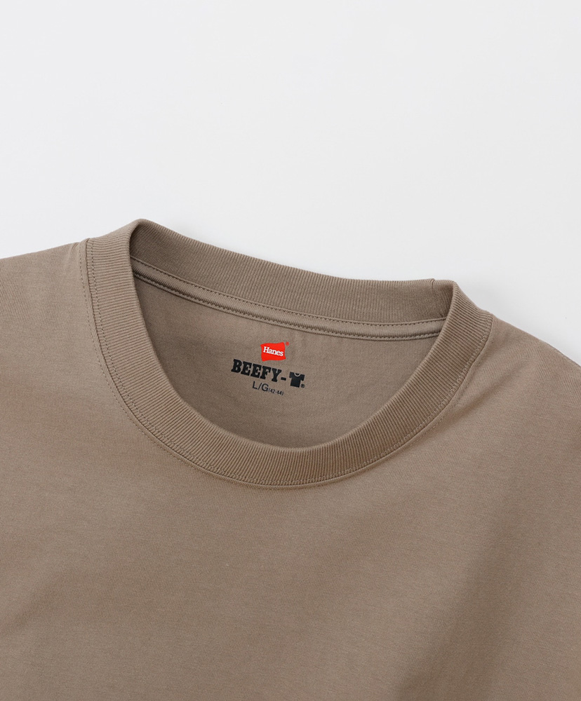 Beefy-T Crew Neck T-Shirt Greige/グレージュ L(MEN)
