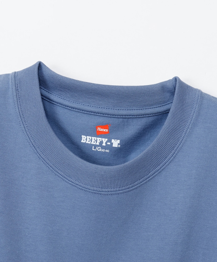 Beefy-T Crew Neck T-Shirt Indigo/インディゴ L(MEN)