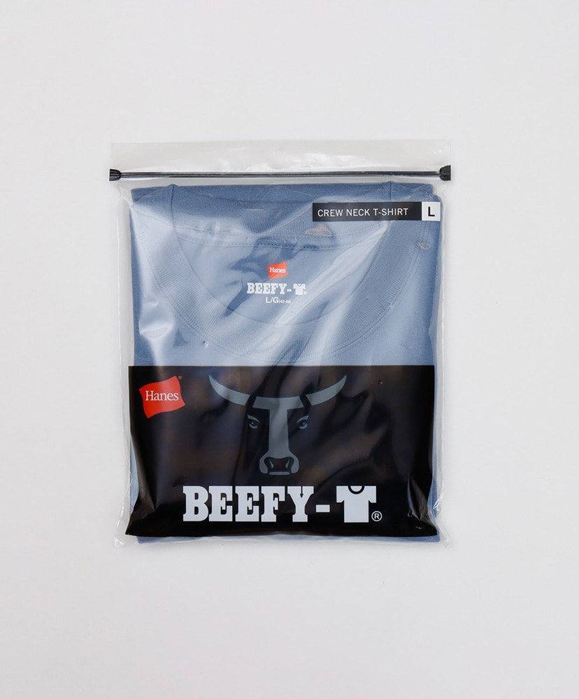 Beefy-T Crew Neck T-Shirt Indigo/インディゴ L(MEN)