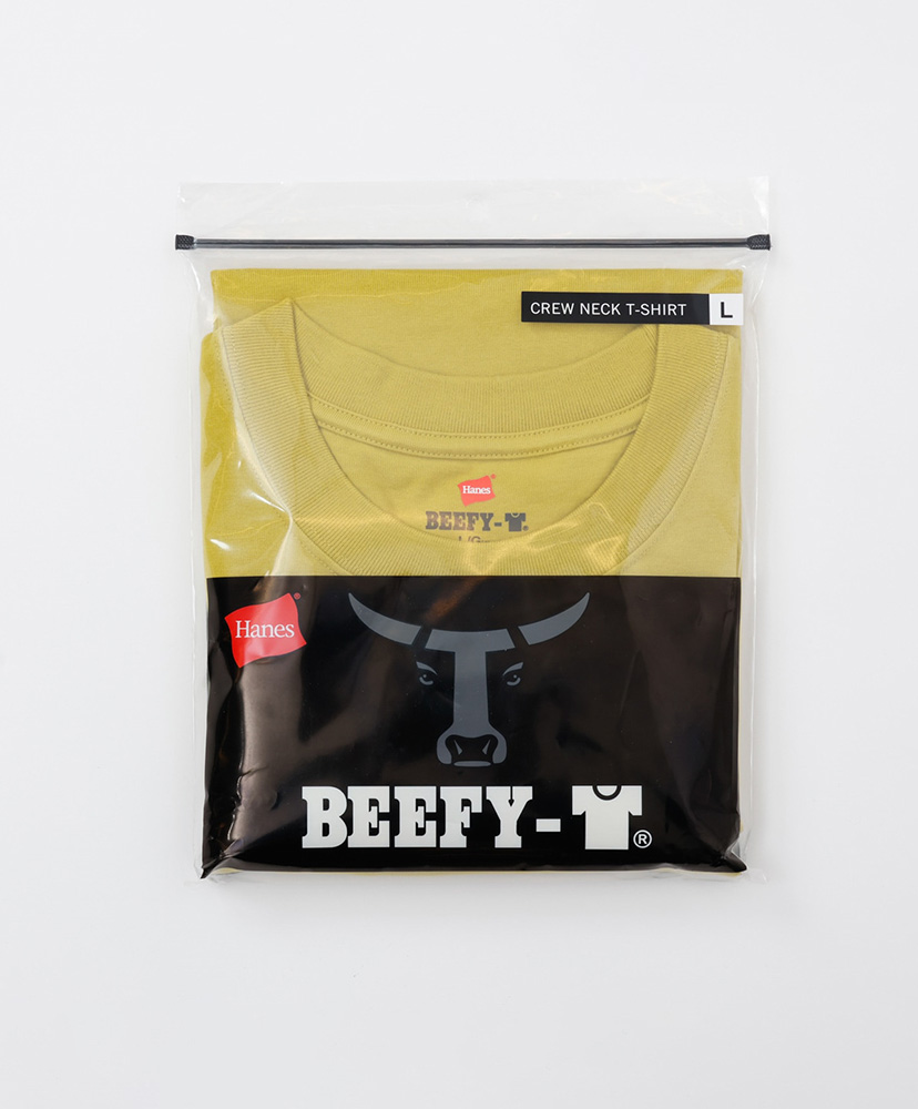 Beefy-T Crew Neck T-Shirt Mustard/マスタード L(MEN)