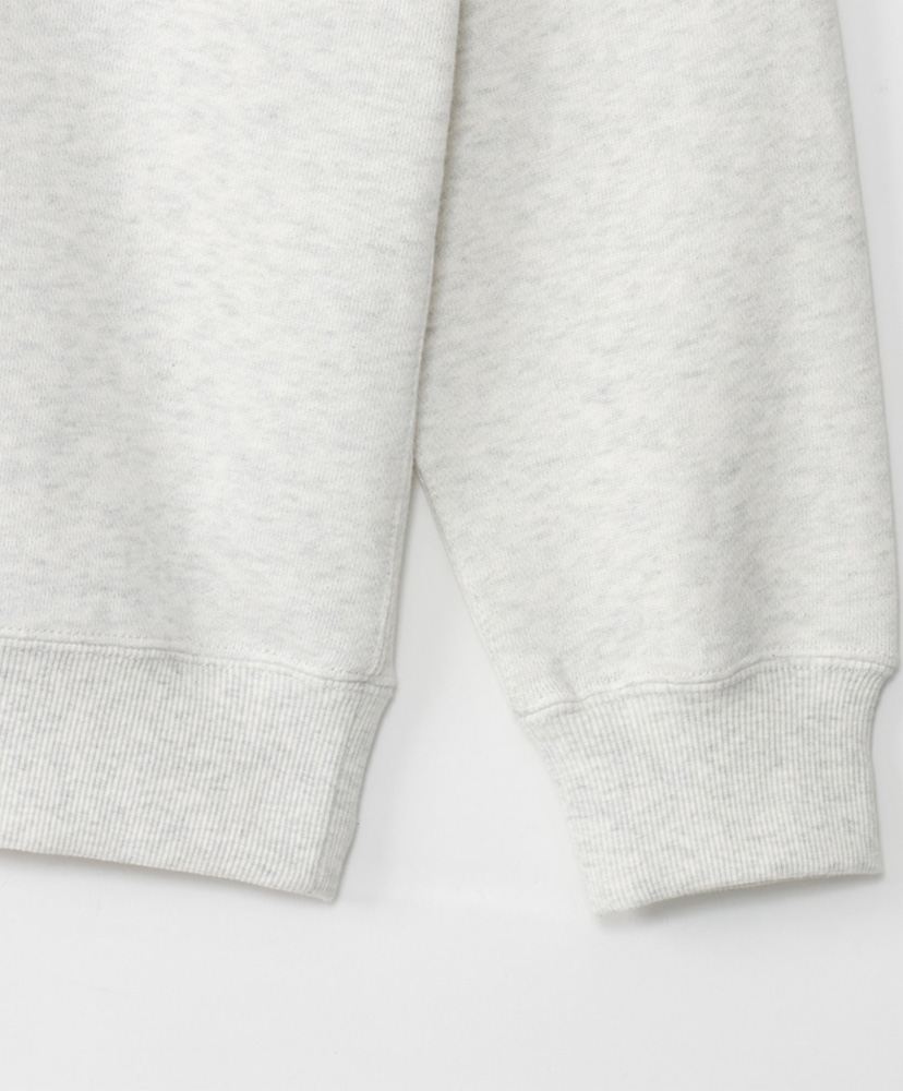 Sweat SHIRO - Crew Neck Sweats Shirt Heather White/ヘザーホワイト L(MEN)