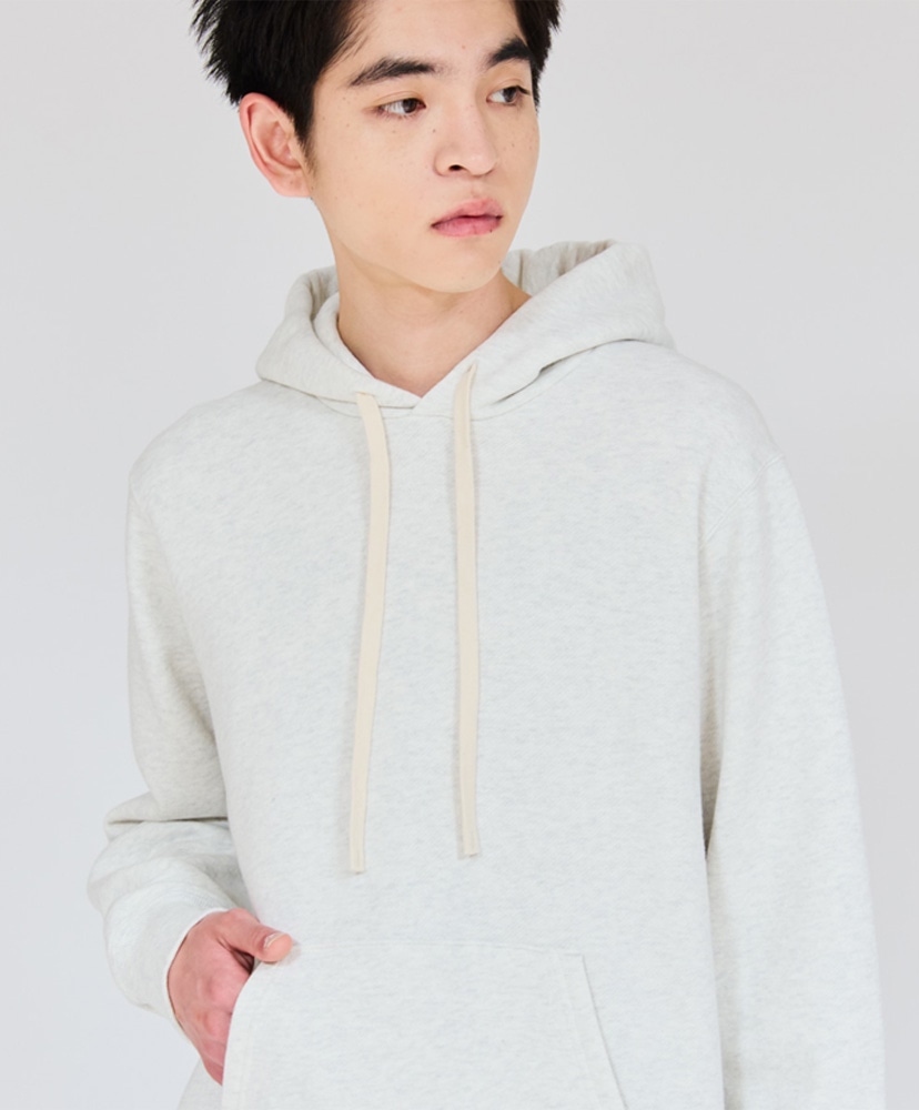 Sweat SHIRO - Sweat Hoody Heather White/ヘザーホワイト L(MEN)