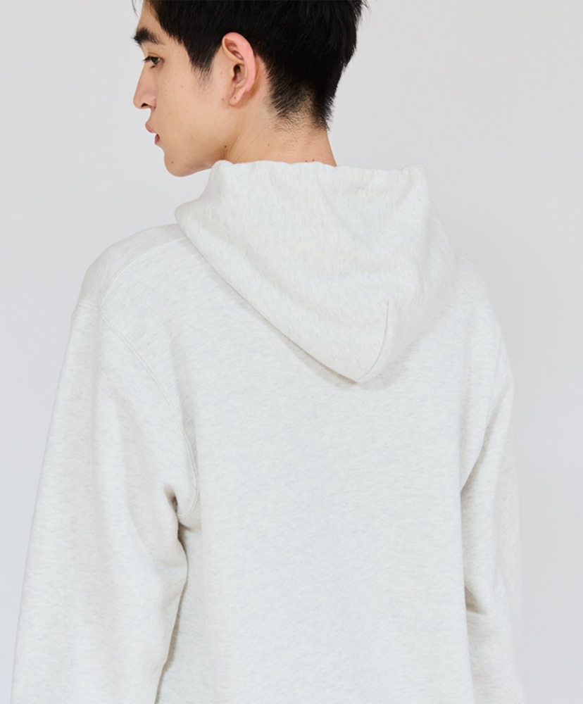 Sweat SHIRO - Sweat Hoody Heather White/ヘザーホワイト L(MEN)