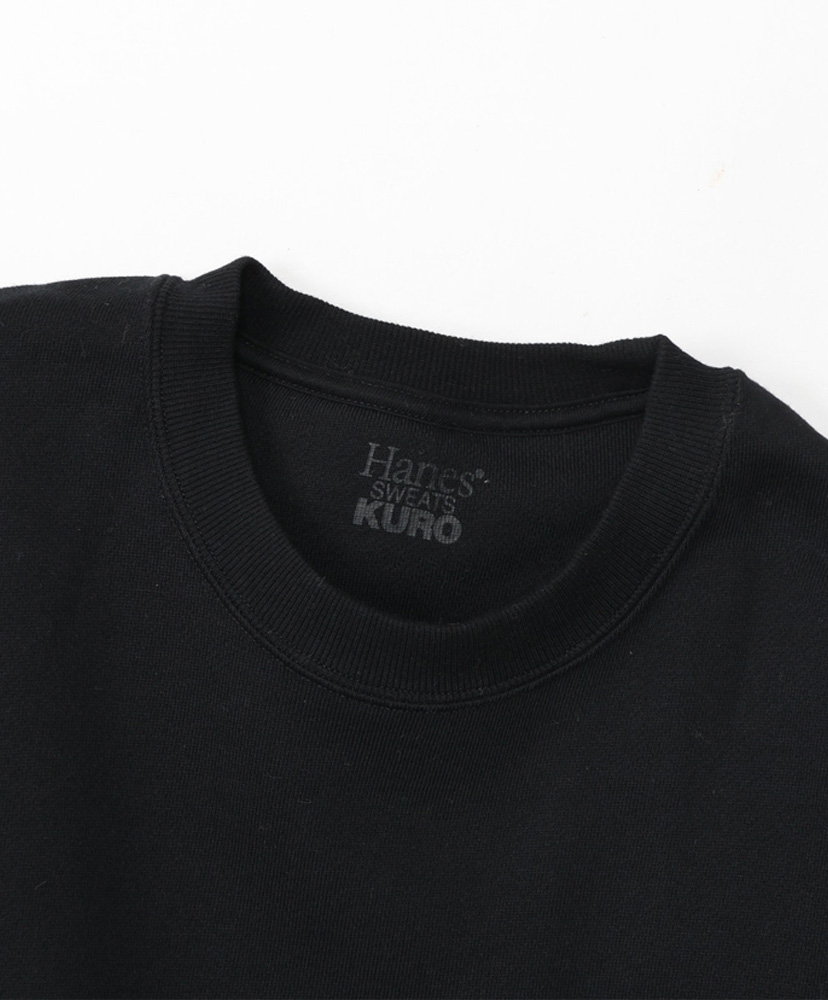 Sweat KURO - Crew Neck Sweats Shirt Black/ブラック L(MEN)