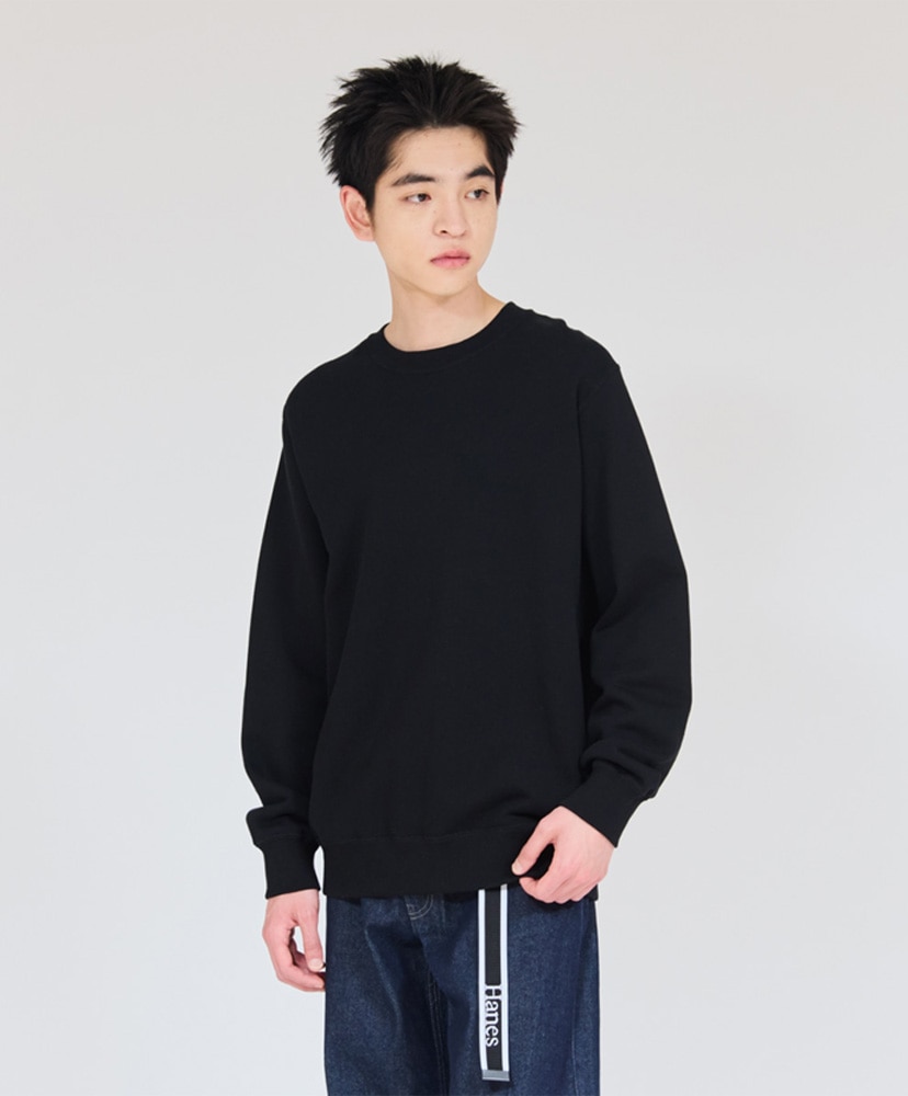 Sweat KURO - Crew Neck Sweats Shirt Black/ブラック L(MEN)