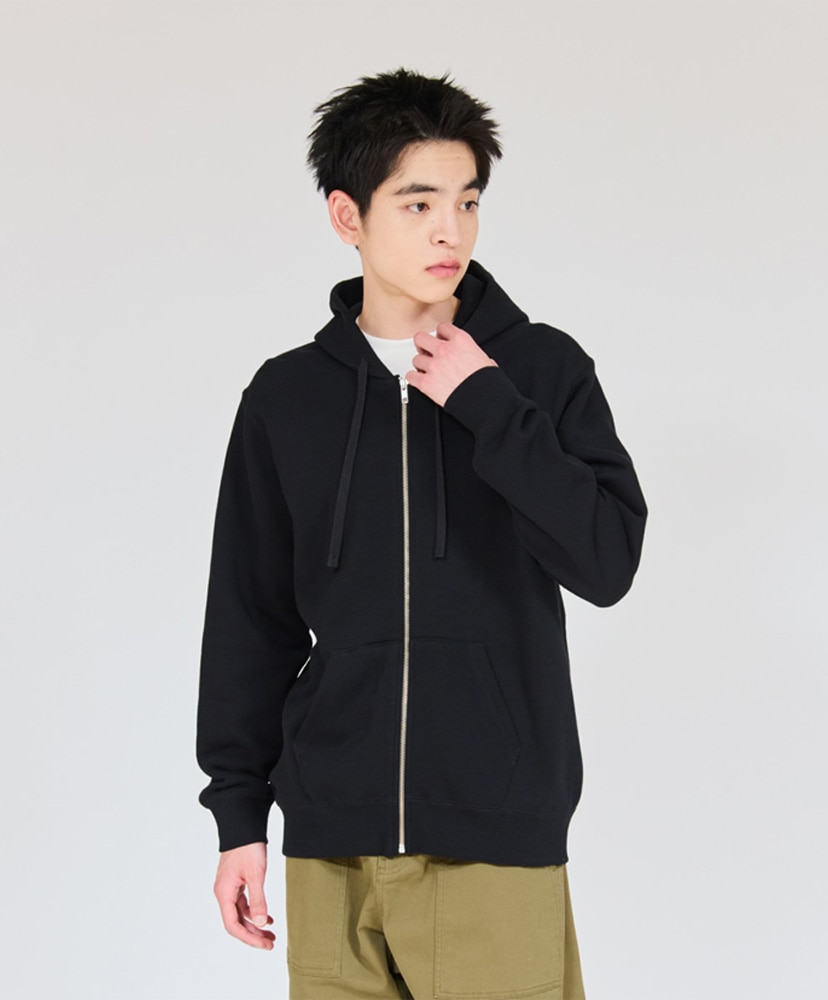 Sweat KURO - Sweat Zip Up Hoody Black/ブラック L(MEN)