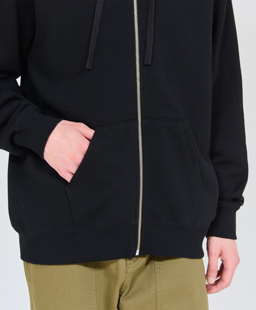 Sweat KURO - Sweat Zip Up Hoody Black/ブラック L(MEN)