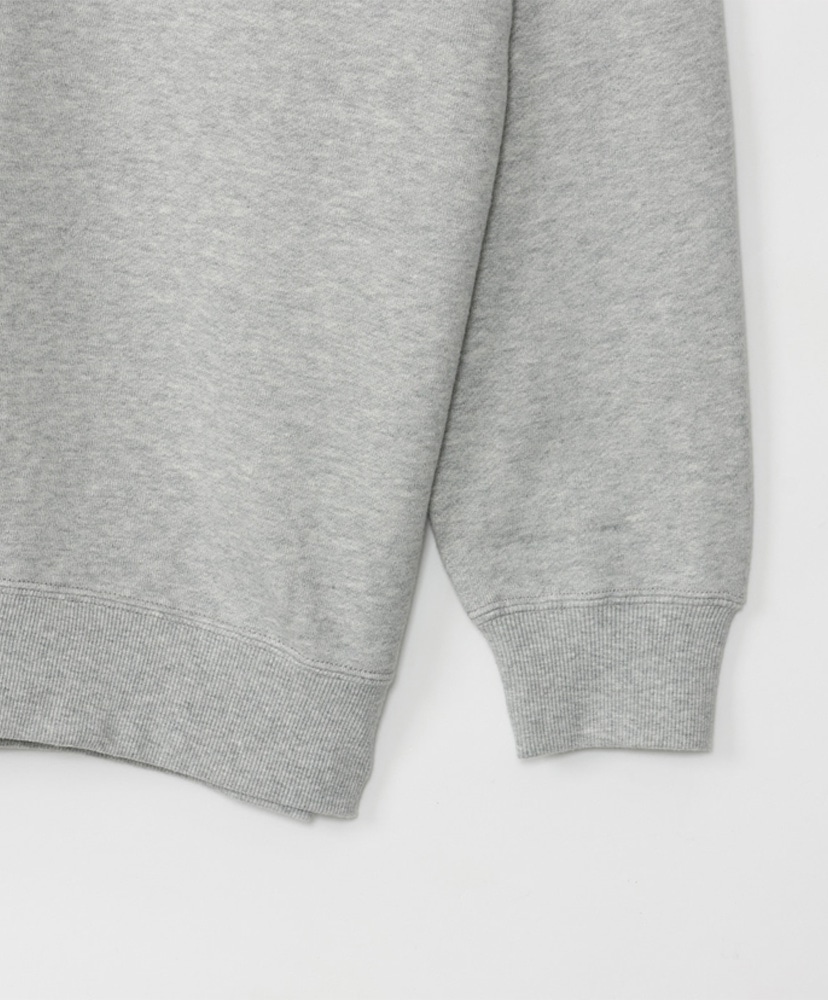 Sweat MOKU - Crew Neck Sweats Shirt Heather Gray/ヘザーグレー L(MEN)