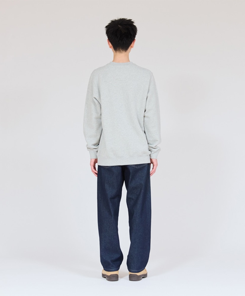 Sweat MOKU - Crew Neck Sweats Shirt Heather Gray/ヘザーグレー L(MEN)