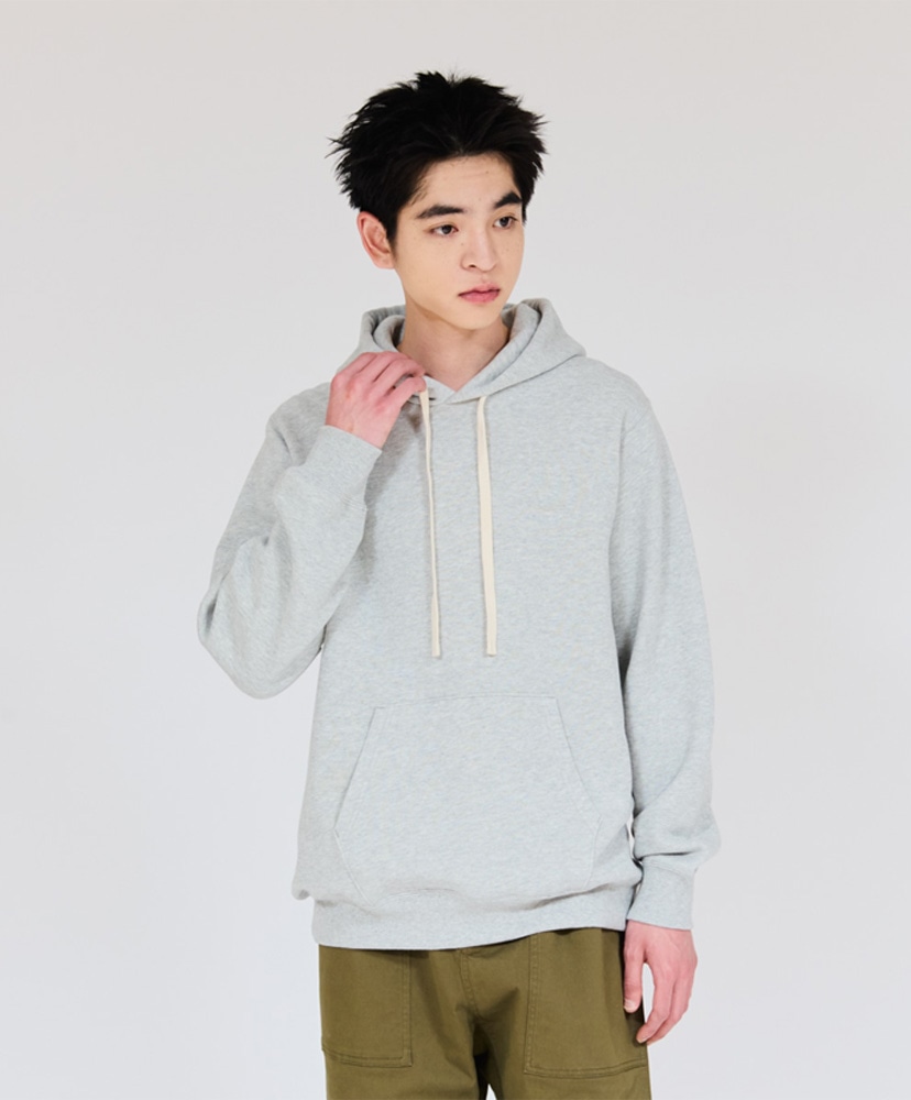 Sweat MOKU - Sweat Hoody Heather Gray/ヘザーグレー L(MEN)