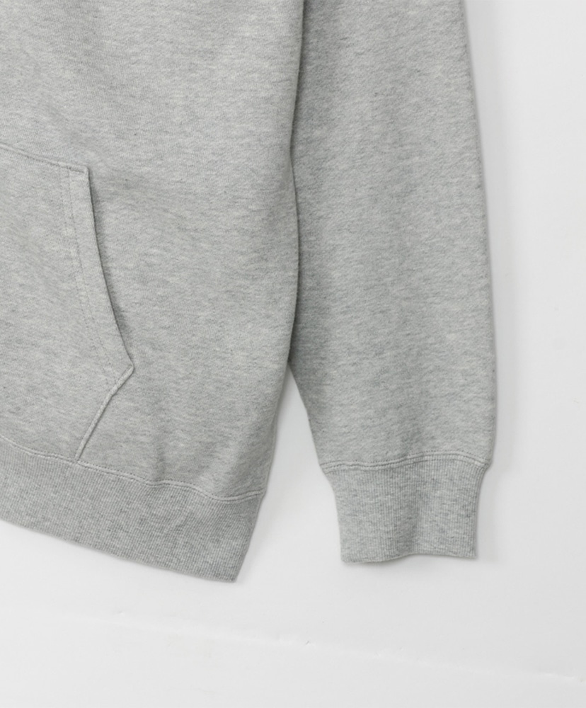 Sweat MOKU - Sweat Zip Up Hoody Heather Gray/ヘザーグレー L(MEN)