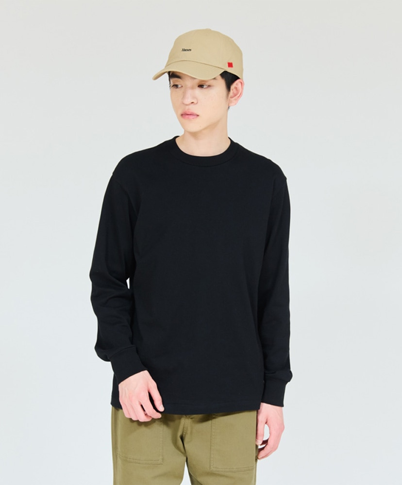 T-Shirts KURO - Crew Neck Long Sleeve T-Shirt Black/ブラック L(MEN)