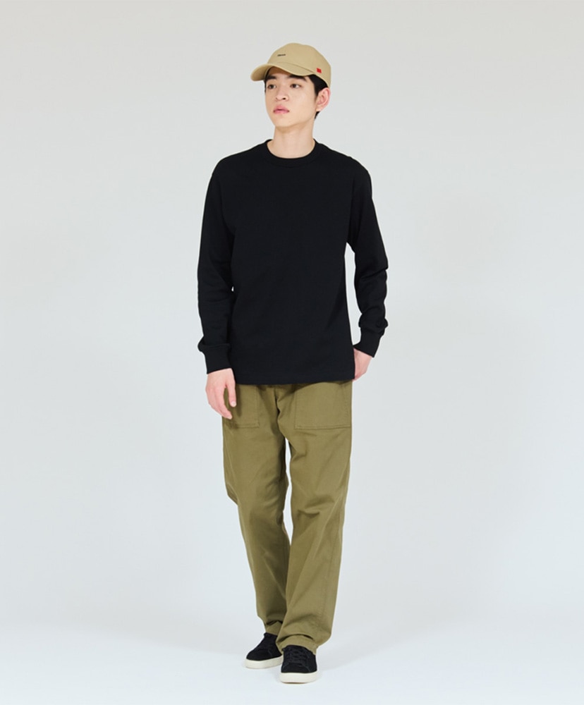 T-Shirts KURO - Crew Neck Long Sleeve T-Shirt Black/ブラック L(MEN)