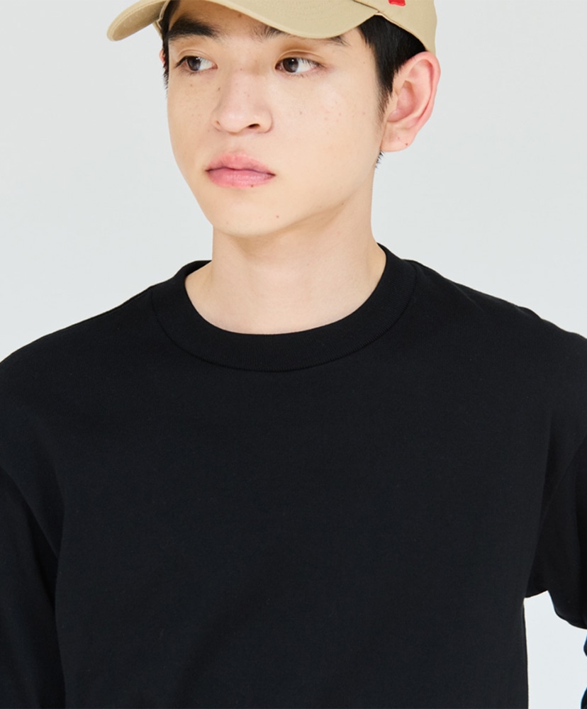 T-Shirts KURO - Crew Neck Long Sleeve T-Shirt Black/ブラック L(MEN)