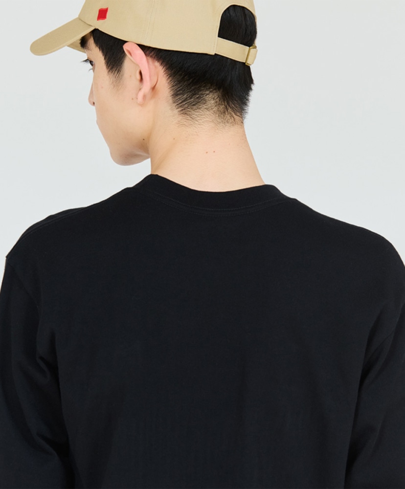 T-Shirts KURO - Crew Neck Long Sleeve T-Shirt Black/ブラック L(MEN)