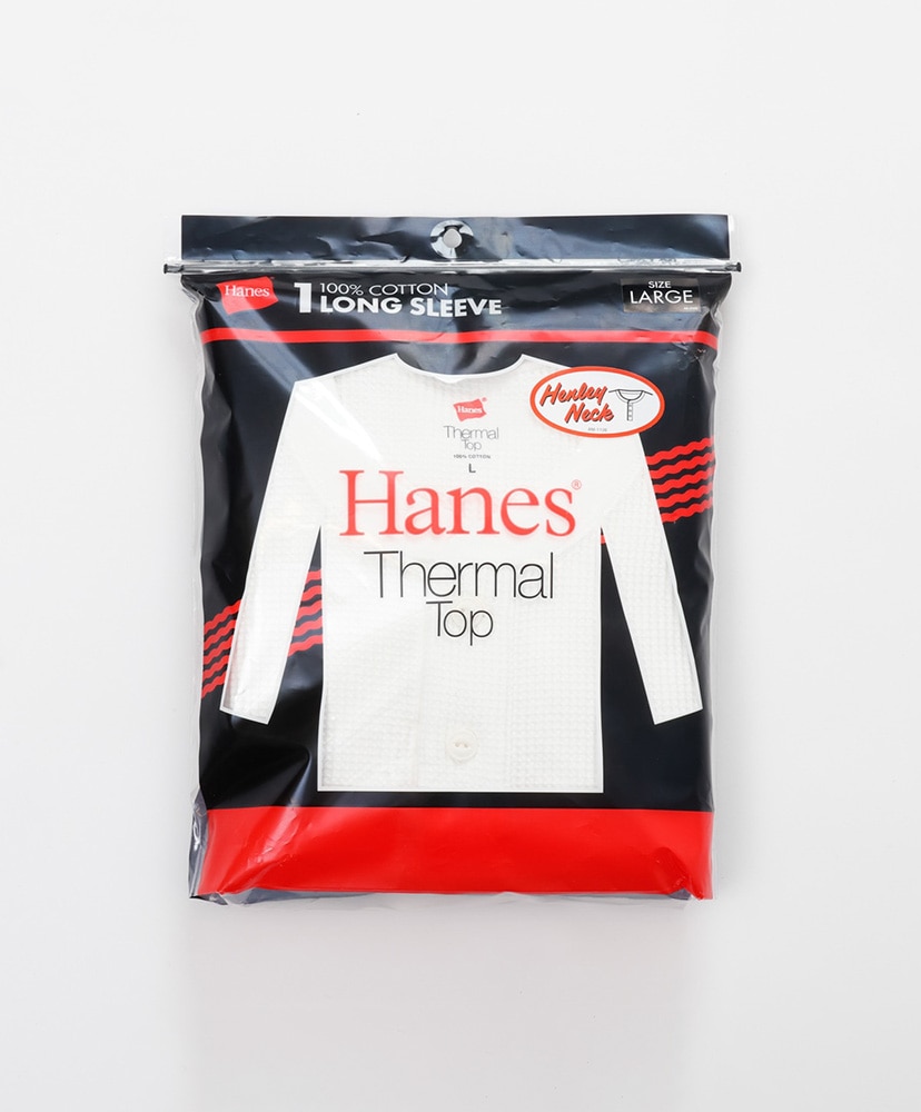 Thermal Top - Henry Neck Long Sleeve White/ホワイト L(MEN)