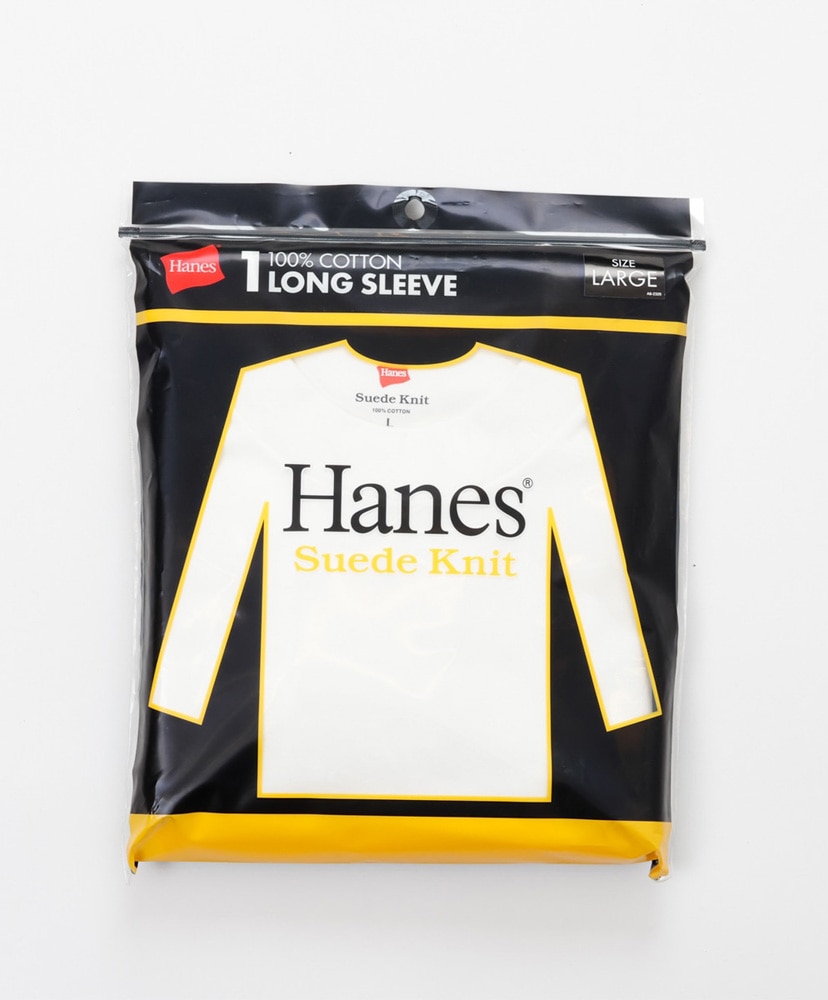 Suede Knit Crew Neck Long Sleeve White/ホワイト L(MEN)