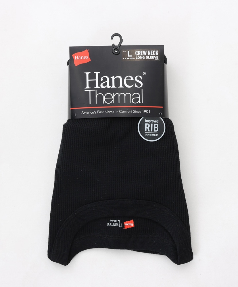Thermal Crew Neck Long Sleeve Black/ブラック L(MEN)