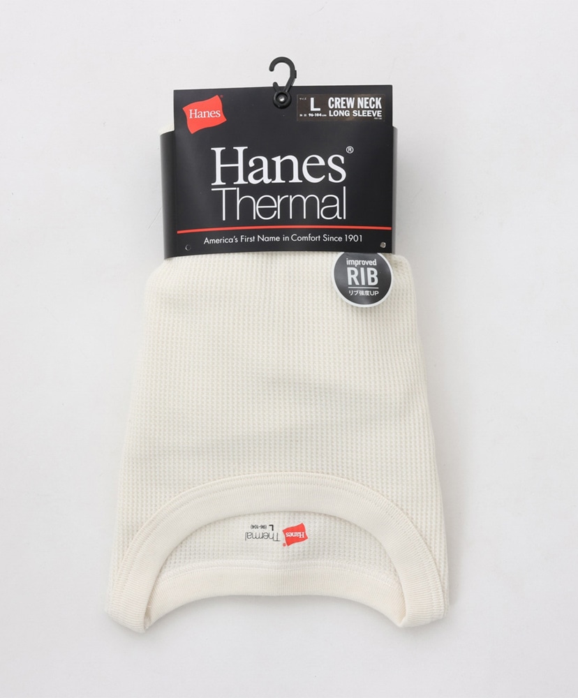 Thermal Crew Neck Long Sleeve Off White/オフホワイト L(MEN)