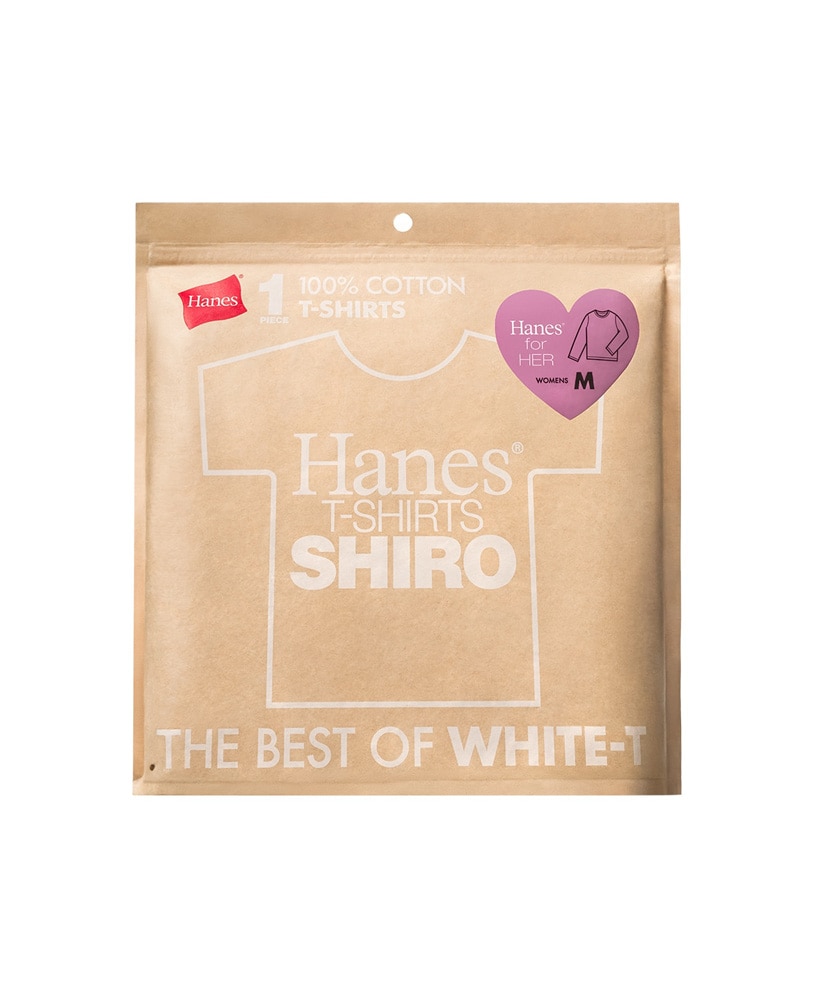 T-Shirts SHIRO for Her - Crew Neck T-Shirt White/ホワイト L(WOMEN)