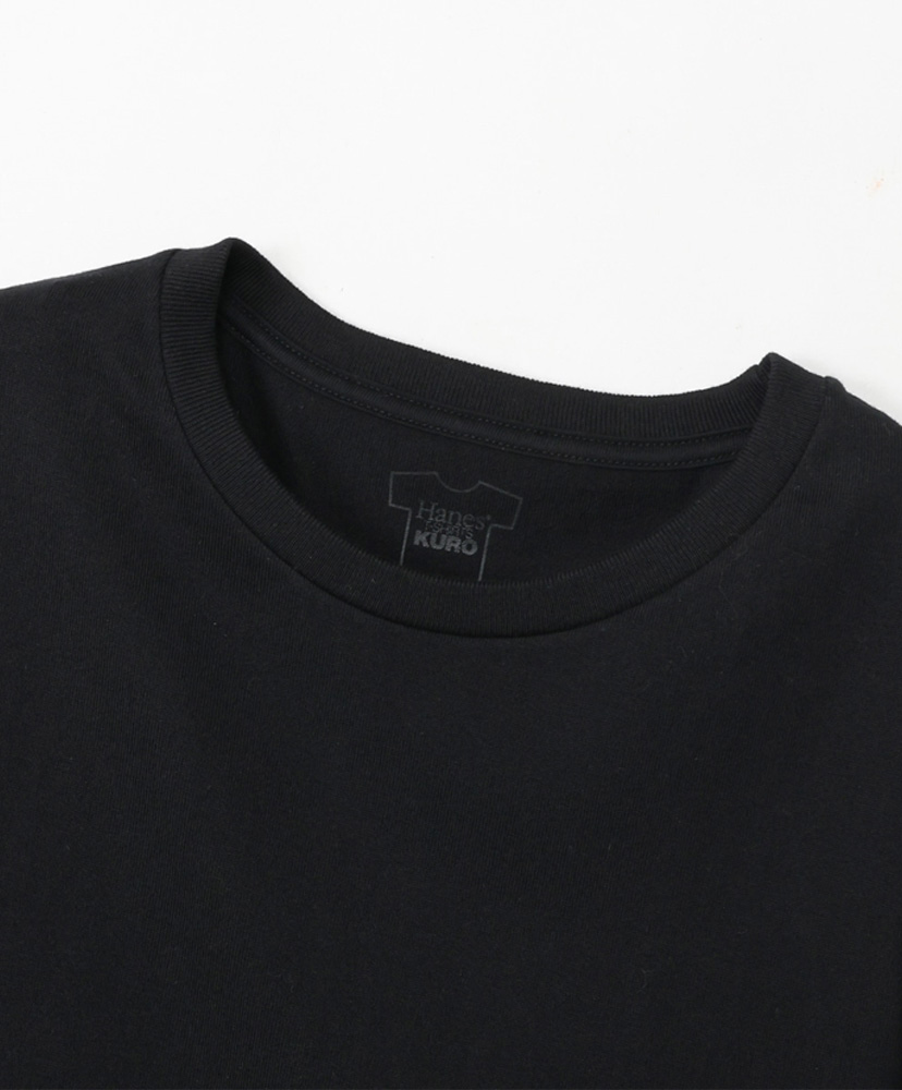 T-Shirts KURO for Her - Crew Neck T-Shirt Black/ブラック L(WOMEN)