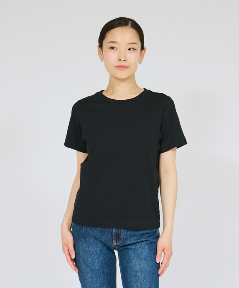 T-Shirts KURO for Her - Crew Neck T-Shirt Black/ブラック L(WOMEN)