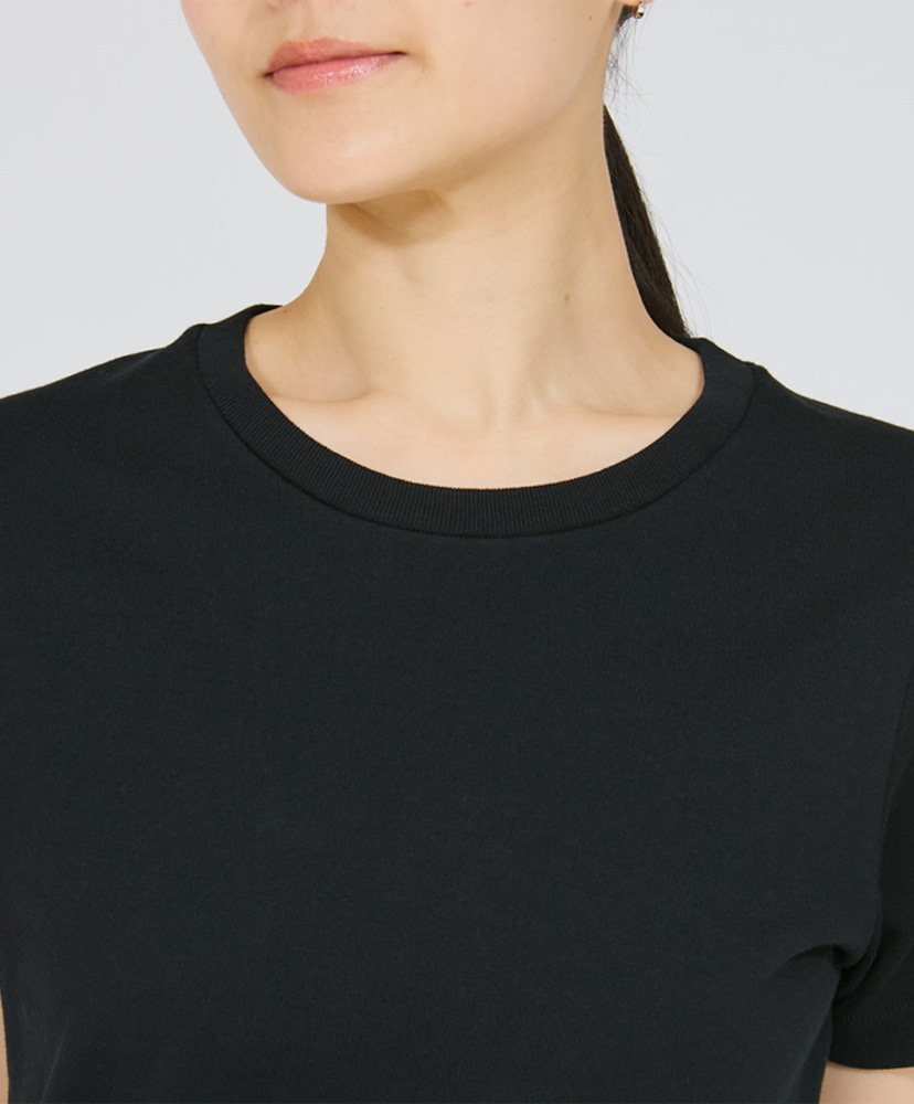 T-Shirts KURO for Her - Crew Neck T-Shirt Black/ブラック L(WOMEN)