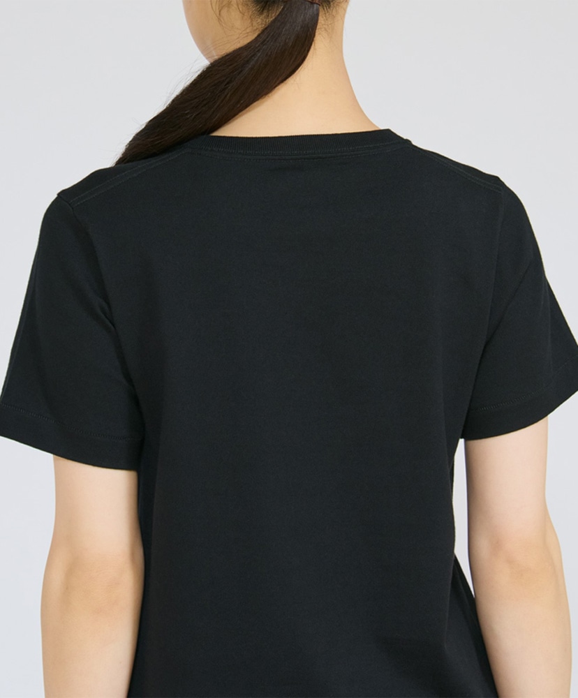 T-Shirts KURO for Her - Crew Neck T-Shirt Black/ブラック L(WOMEN)