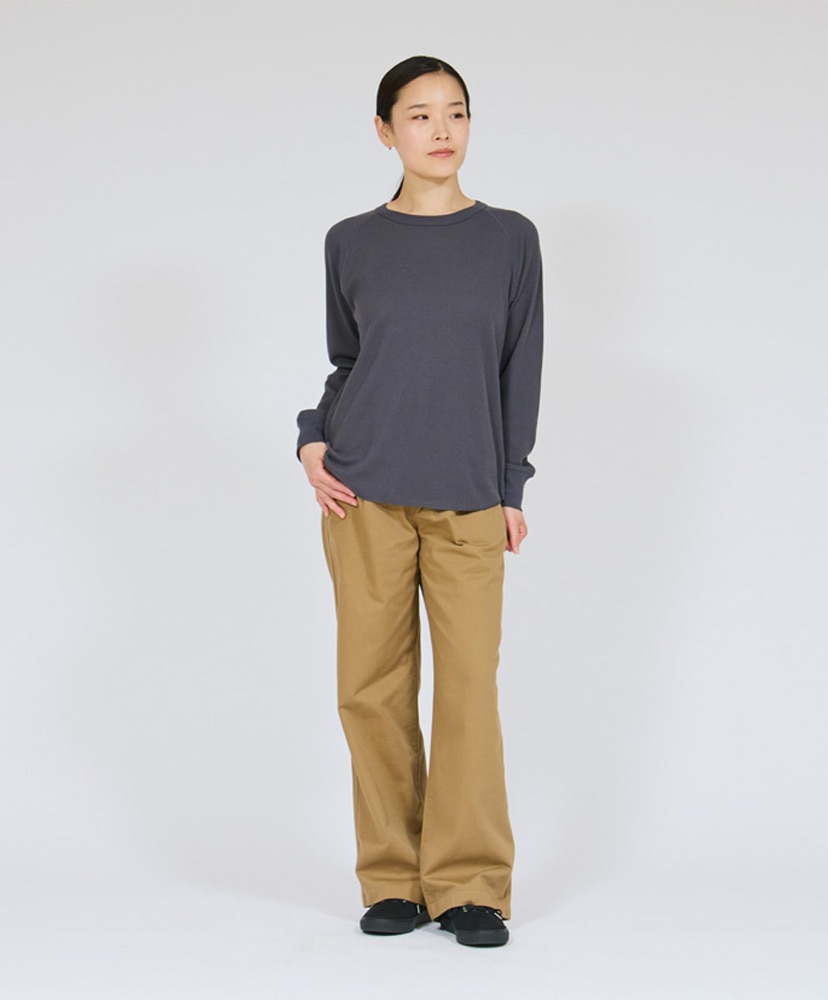 Thermal For Her - Long Sleeve T-Shirt Medium gray/ミディアムグレー L(WOMEN)