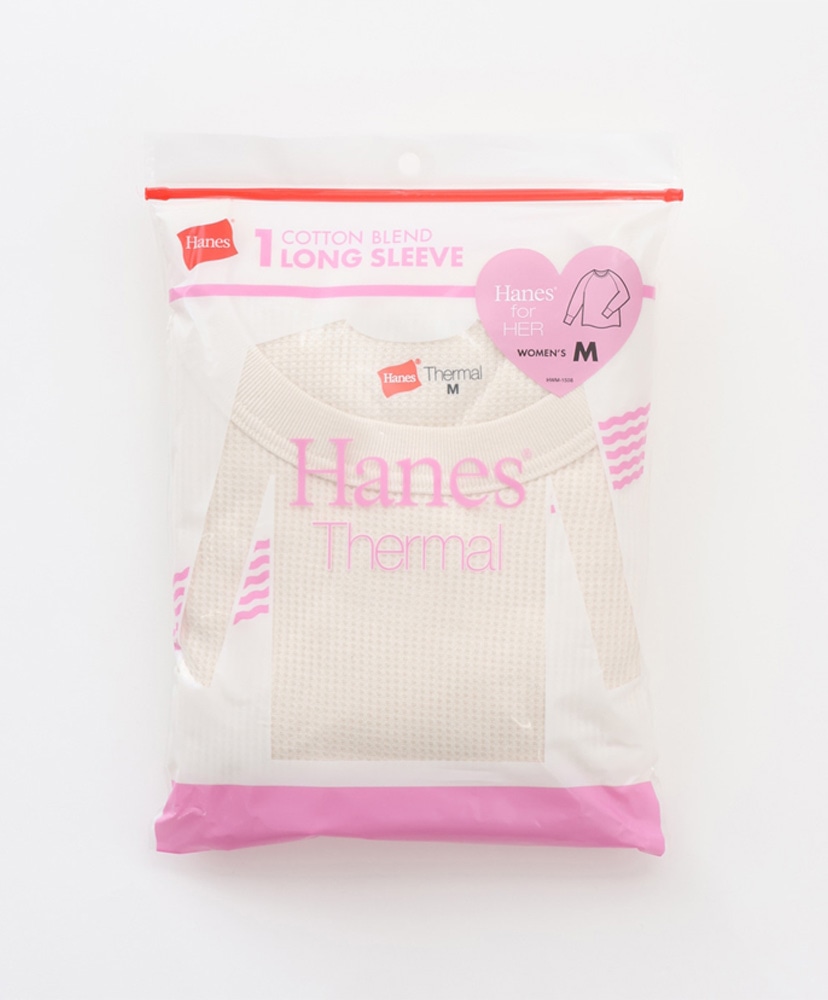 Thermal For Her - Long Sleeve T-Shirt Off White/オフホワイト L(WOMEN)