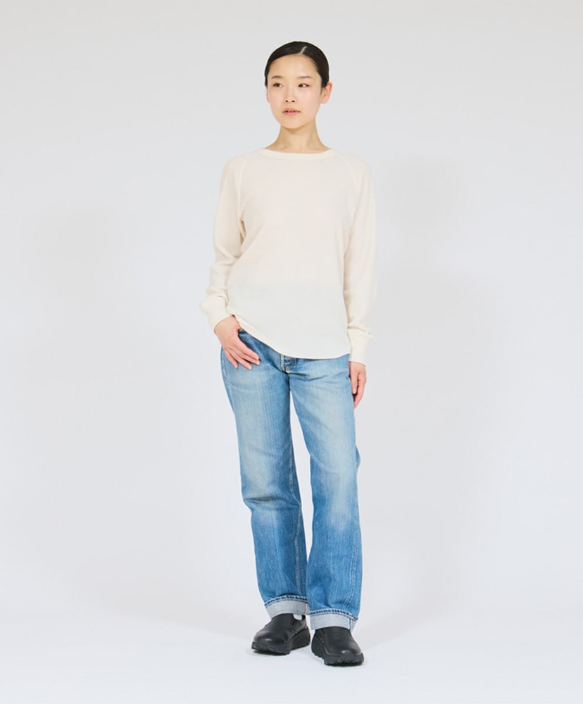 Thermal For Her - Long Sleeve T-Shirt Off White/オフホワイト L(WOMEN)
