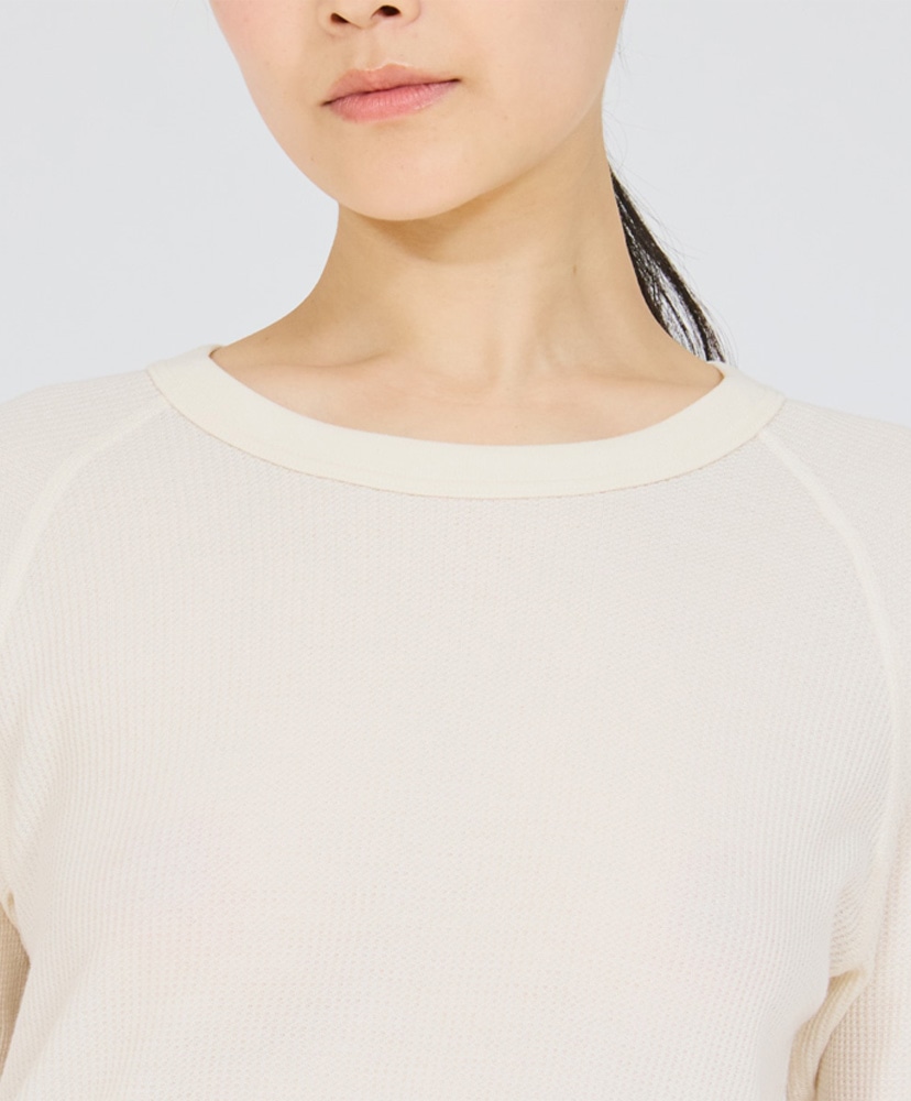 Thermal For Her - Long Sleeve T-Shirt Off White/オフホワイト L(WOMEN)