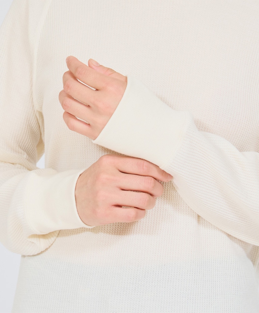 Thermal For Her - Long Sleeve T-Shirt Off White/オフホワイト L(WOMEN)