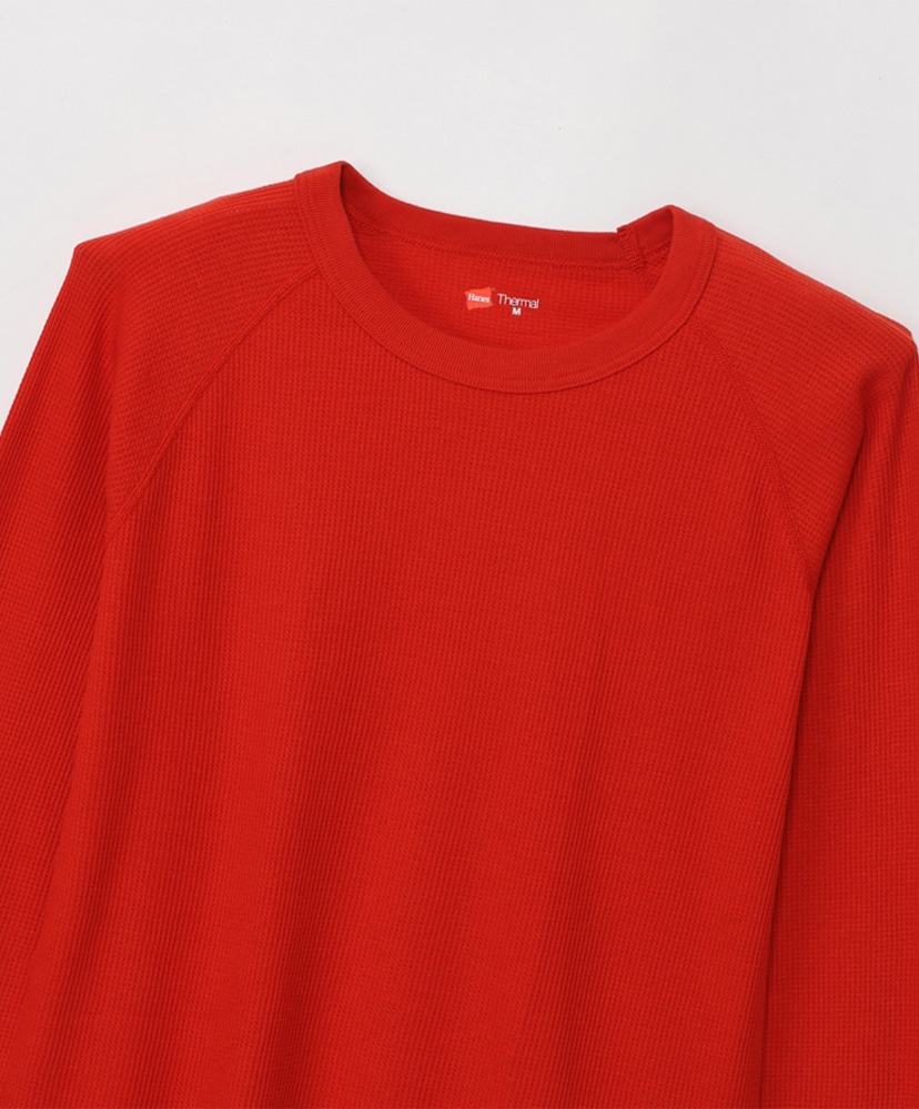 Thermal For Her - Long Sleeve T-Shirt Red/レッド L(WOMEN)