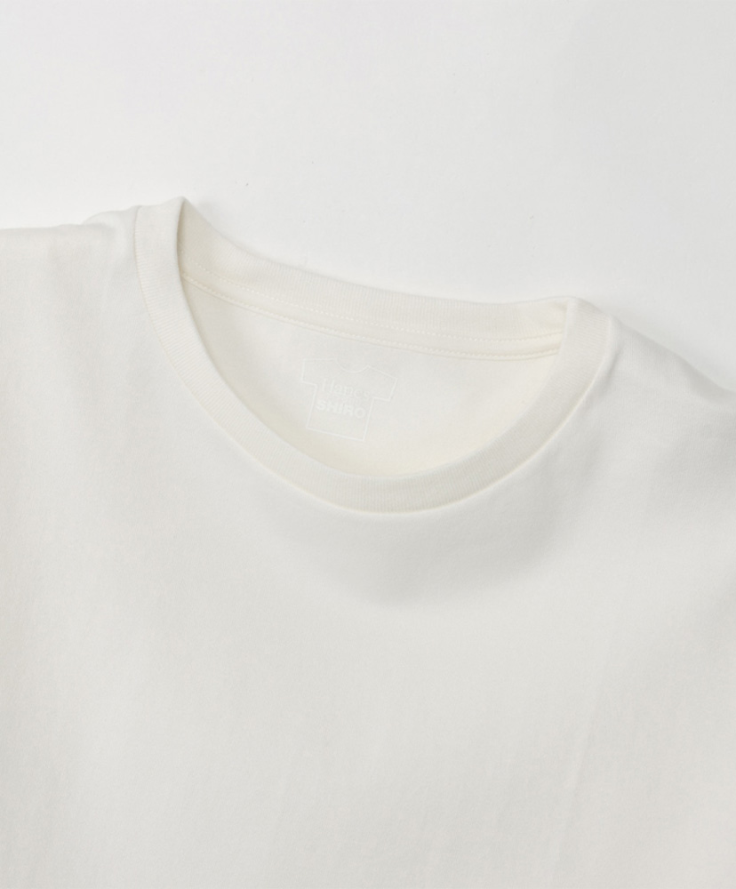 Hanes T-SHIRTS SHIRO for HER - Cropped Wide T-Shirt White/ホワイト F(WOMEN)