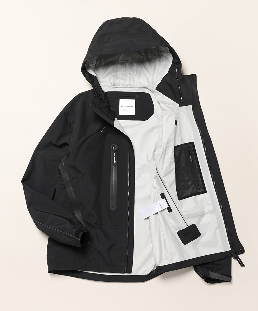 2.5L Hiker Rain Jacket Black/ブラック L(MEN)