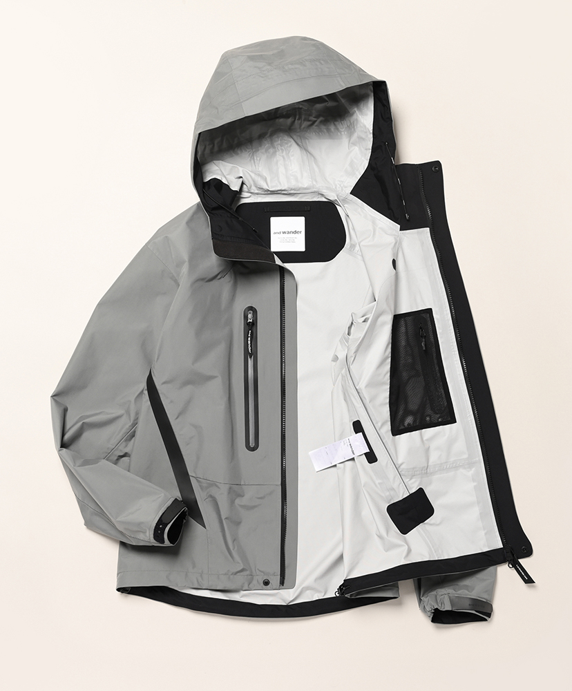 2.5L Hiker Rain Jacket Gray/グレー L(MEN)