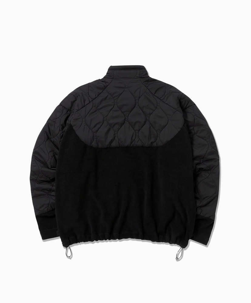 Quilting Fleece Jacket Black/ブラック L(MEN)
