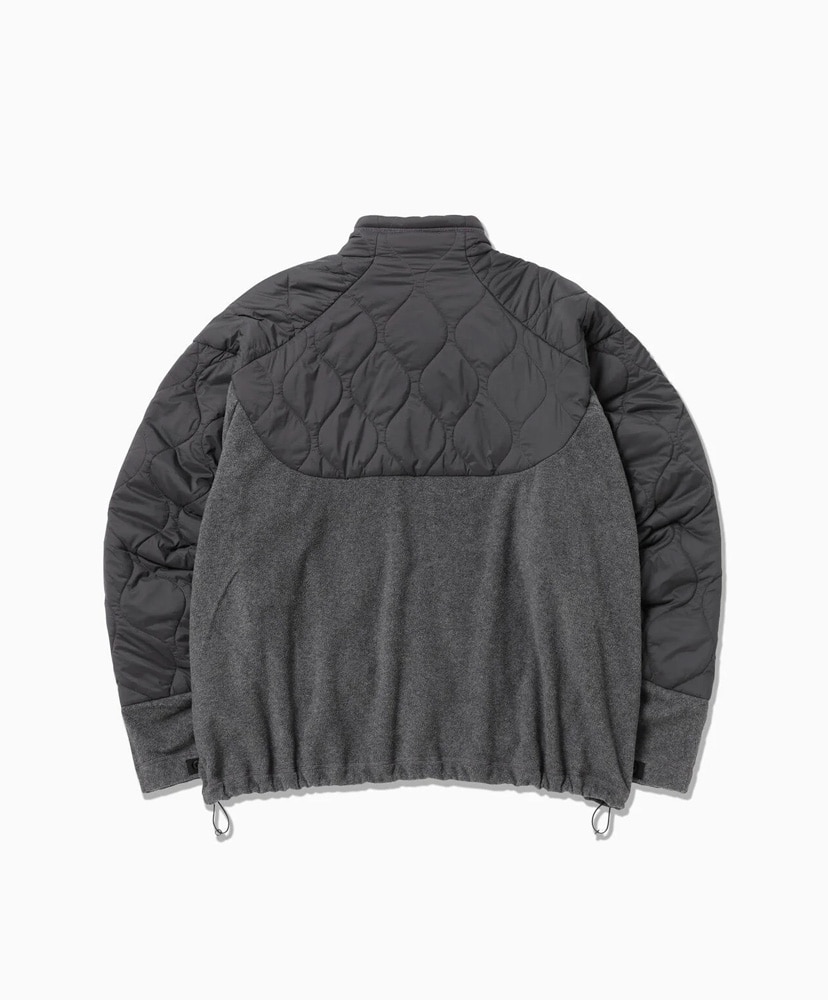 Quilting Fleece Jacket Gray/グレー L(MEN)