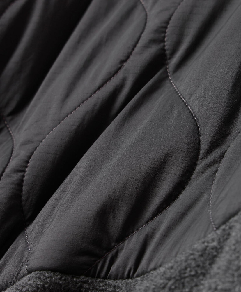 Quilting Fleece Jacket Gray/グレー L(MEN)