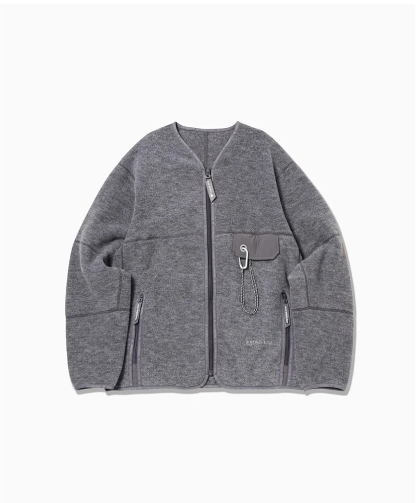 Wool Fleece Cardigan Gray/グレー WM(WOMEN)