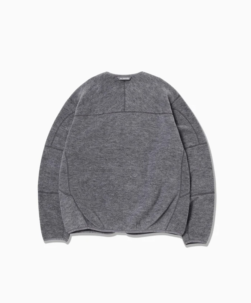 Wool Fleece Cardigan Gray/グレー WM(WOMEN)
