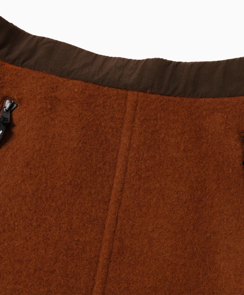 Wool Shaggy Skirt (W) Brown/ブラウン WM(WOMEN)