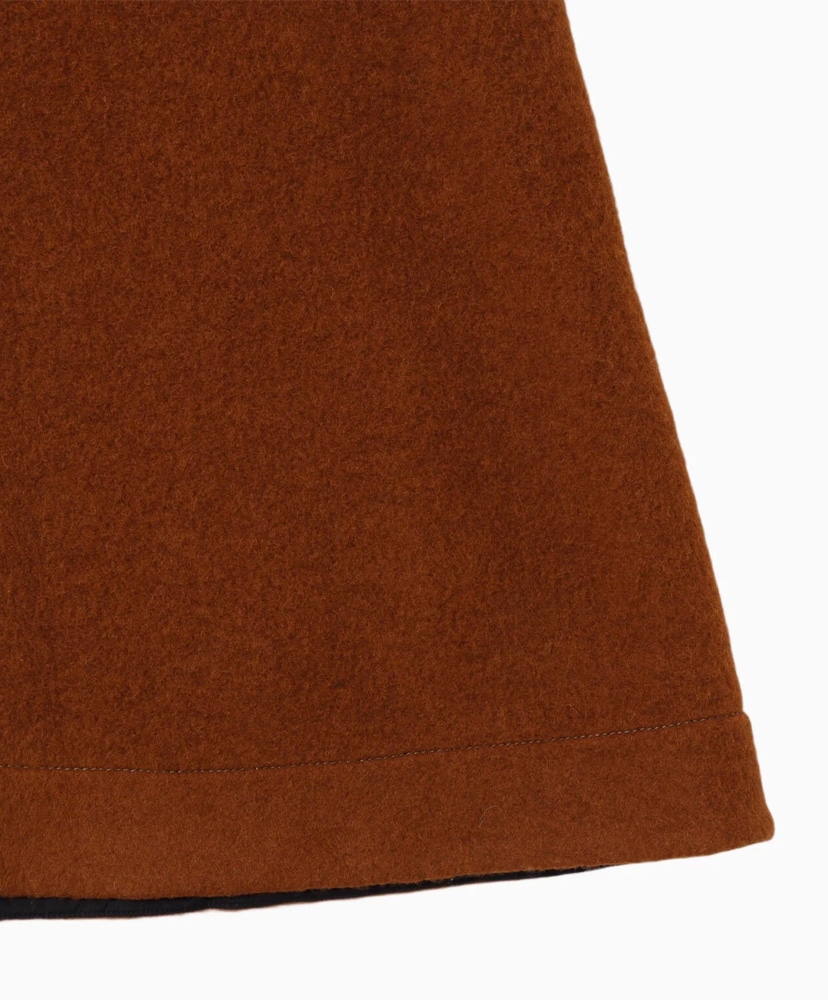 Wool Shaggy Skirt (W) Brown/ブラウン WM(WOMEN)