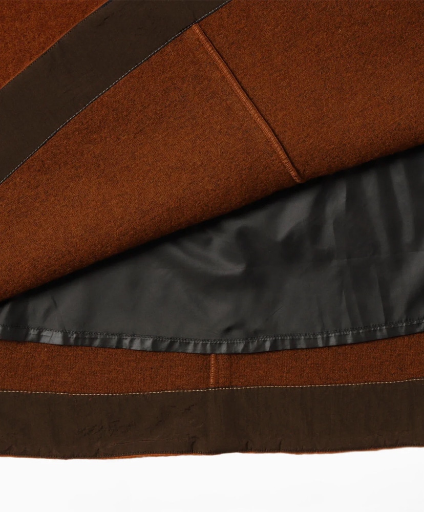 Wool Shaggy Skirt (W) Brown/ブラウン WM(WOMEN)