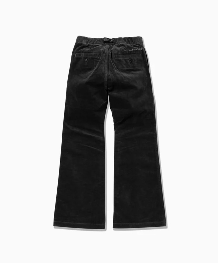 Moleskin Flare Pants (W) Charcoal/チャコール WM(WOMEN)