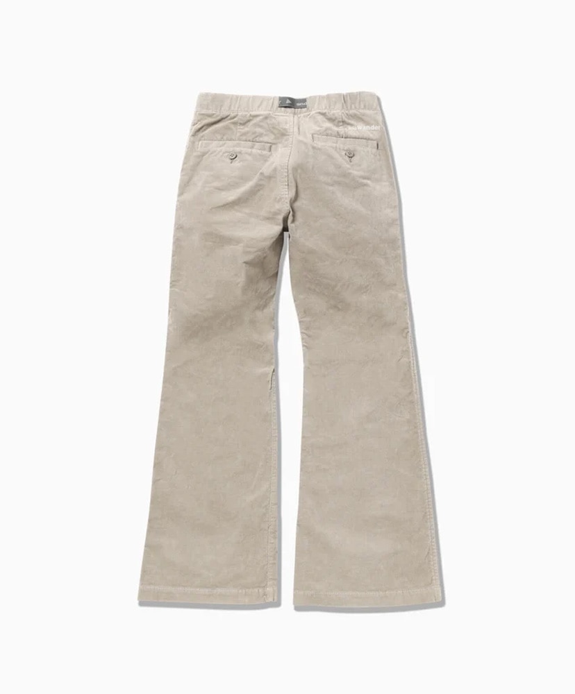 Moleskin Flare Pants (W) L.Gray/ライトグレー WM(WOMEN)