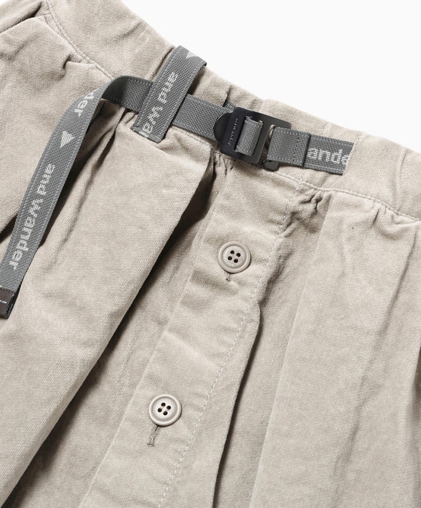 Moleskin Skirt (W) L.Gray/ライトグレー WM(WOMEN)