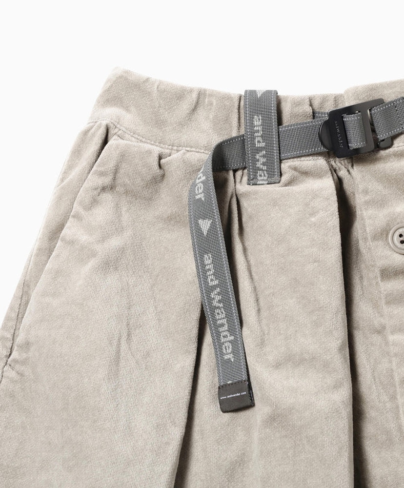 Moleskin Skirt (W) L.Gray/ライトグレー WM(WOMEN)